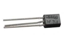 Transistor BC546B bipolar bedrahtet