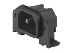 Kaltgerte Einbaustecker 40mm gewinkelt