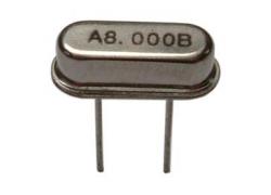 9,830 MHz kristal flat