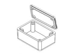 Kleingehuse 33x23x16 schwarz