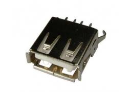 USB socket type A straight