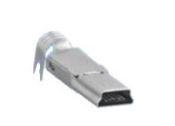 Mini USB type B connector blank