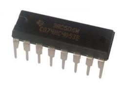 Logic gate 74HC4053 DIP16