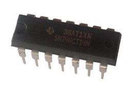 Logic gate 74HCT14 DIP14
