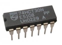 Logic gate 74HCT30 DIP14