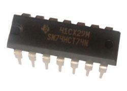 Logikgatter 74HCT74 DIP14