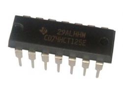 Logic gate 74HCT125 DIP14