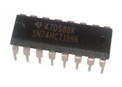Logic gate 74HCT139 DIP16