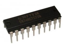 Logic gate 74HCT573 DIP20