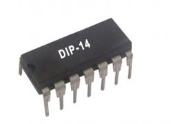 Logic gate 74AC00 DIP14