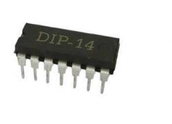 Logic gate CMOS C4069 DIP14