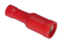 Round plug-sleeve rood