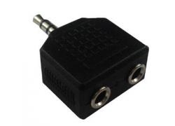 Klinkenadapter 1xStecker > 2xBuchse