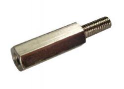 Afstandsbout IN / AU M3 15 mm