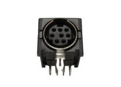 MiniDIN vrouw 8-pins pr.