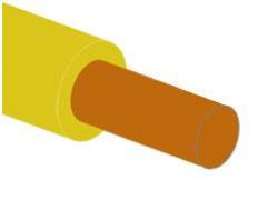 Hulpdraad 0,5mm gele 10m