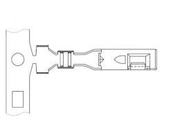 OBD Steckergeh. Contact socket