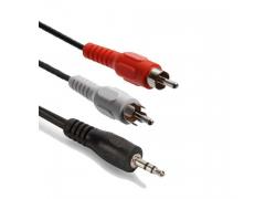 2xCinch St.> 1xKlinke St. 5m