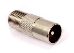 Adapter F-Buchse > Koax-Stecker