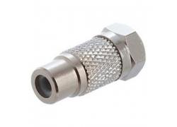 Adapter F-plug> RCA-aansluiting