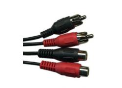 Cinch Verlngerungsk. 2xBu 2xSt 2.5m