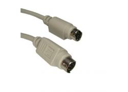 MiniDIN Cable St-St 4pol. 5m
