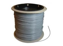 Gestripte draad 0,5 mm grijs 25m