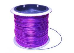 Gestripte draad 0,25 mm violet 5m