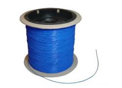 Gestripte draad 0,5 mm donkerblauw 10m
