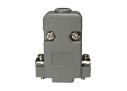 SUBD behuizing 15 gr paal.