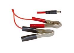 DC-kabel 2.5mm met alligator clips 1.5m