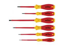 WIHA Vierkant electric Schlitz/Phillips Schraubendrehersatz 6-tlg.