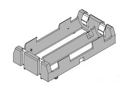 Battery Holder 2x18650 druk