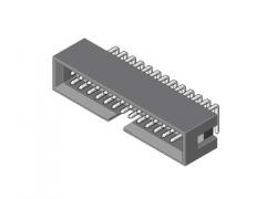 IDC contact mannelijk 40 pol hoek type II