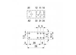 Relays FINDER 40.61 12V