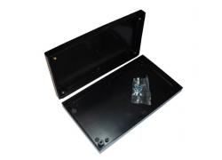 200x112x31mm Housing zwarte platte