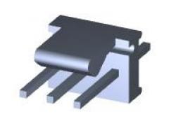 MTA connector recht 3 pol