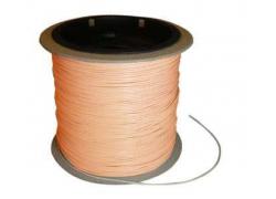 Gestripte draad LIYV 0,14 mm oranje 10m