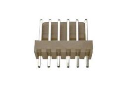 LPV penverbindingsstuk 6 pol recht