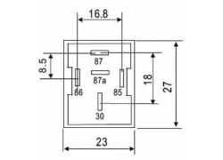 Relais KFZ 12V 40A 1xUM SPDT