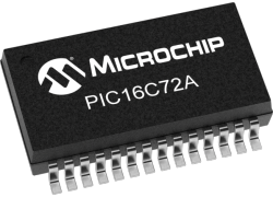 Microchip 8-bit Microcontroller PIC16C72A-20I/SS SSOP-28