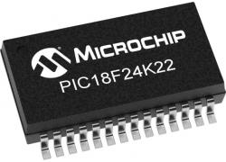 Microchip 8-bit Microcontroller PIC18F24K22-I/SS SSOP-28