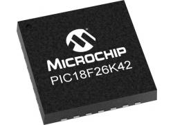 Microchip 8-bit Microcontroller PIC18F26K42-I/ML QFN-28
