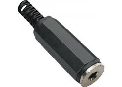 Klinkenbuchse 3,5mm Stereo Knickschutz Kabelmontage