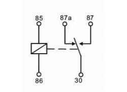 Relais KFZ 12V 40A ON-OFF SPST