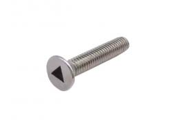 Sicherheitsschraube M3x6mm Dreieck Senkkopf A2