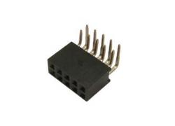 Receptacle 2x20 pol angle