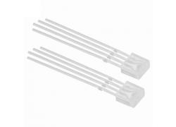 Leuchtdiode LED 2x5mm RGB diffus 150mcd 50 Kathode
