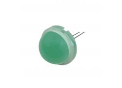 Light Emitting Diode LED 20mm GREEN diffus 60mcd 120