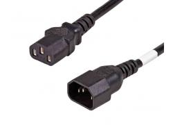 Power Supply Extension Cable C13 3m black 0,75mm